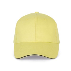 Kup Orlando 6 paneles sapka, Lemon Yellow/Dark Grey (sapka)