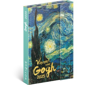 Mgnessel zrd agenda diary Vincent van Gogh 2024, 11  16 cm (naptr)