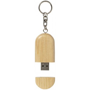 Oval fa pendrive, 8GB (raktri) (pendrive)